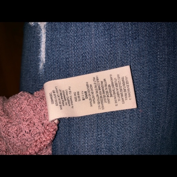 Free People mauve off the shoulder waffle knit top - Picture 8 of 8